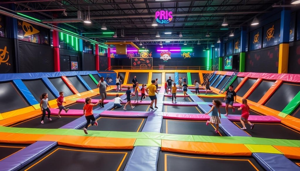 indoor trampoline park