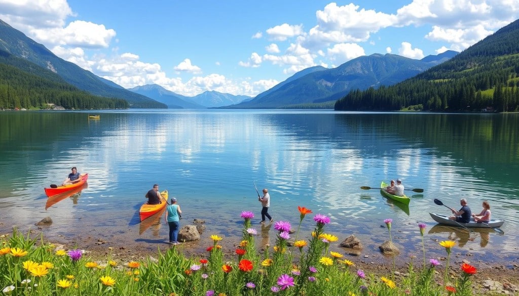 lake tourism