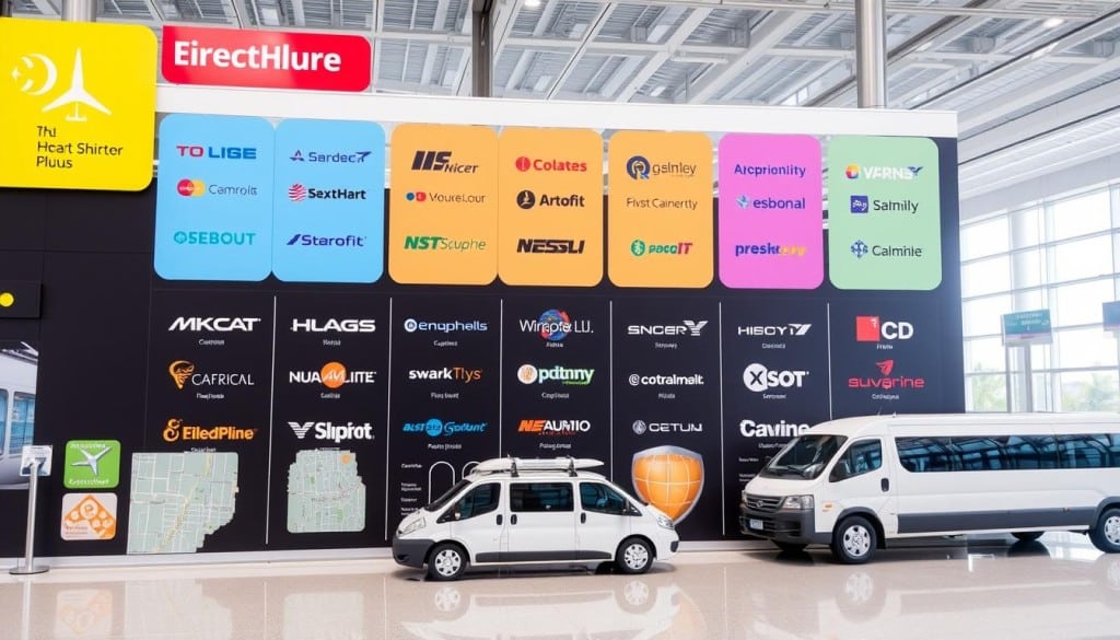 local airport shuttle company directory