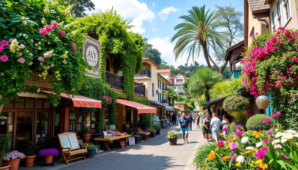 local businesses near botanical gardens