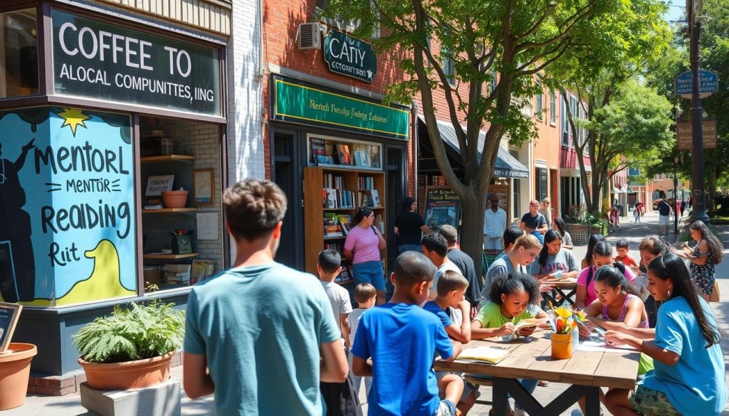 local businesses supporting youth initiatives