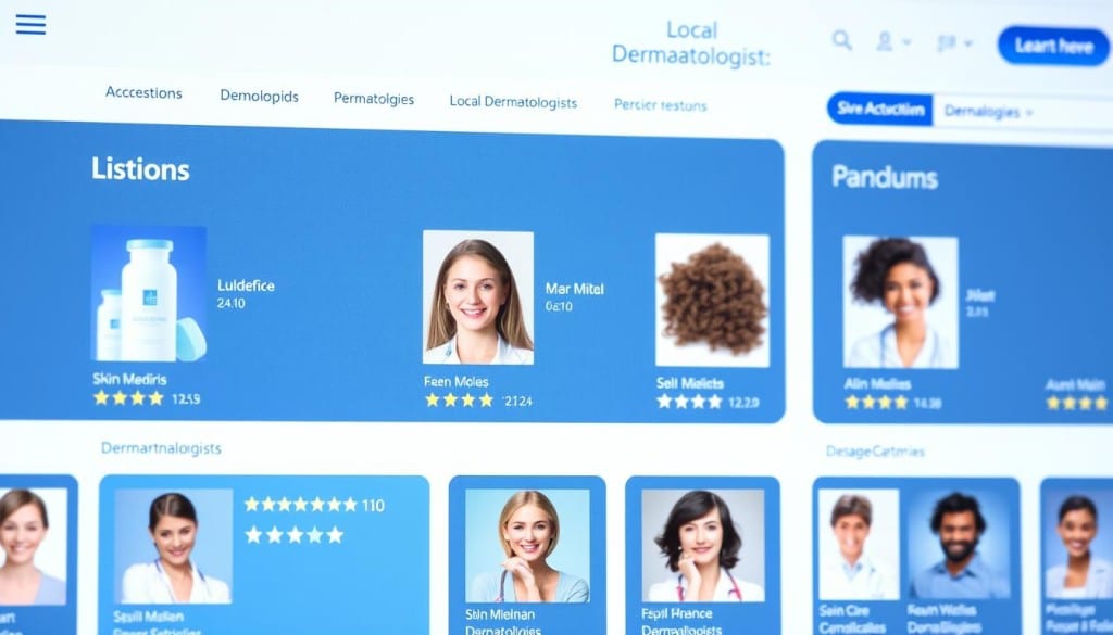 local dermatologist listings