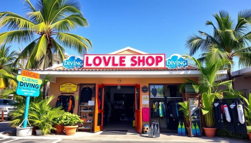 local diving shops and services