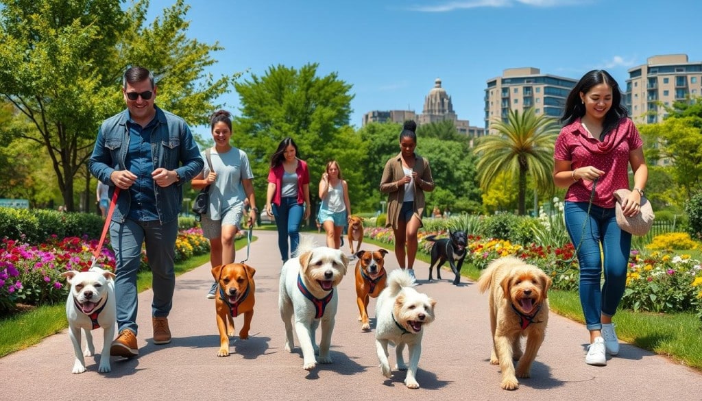 local dog walkers