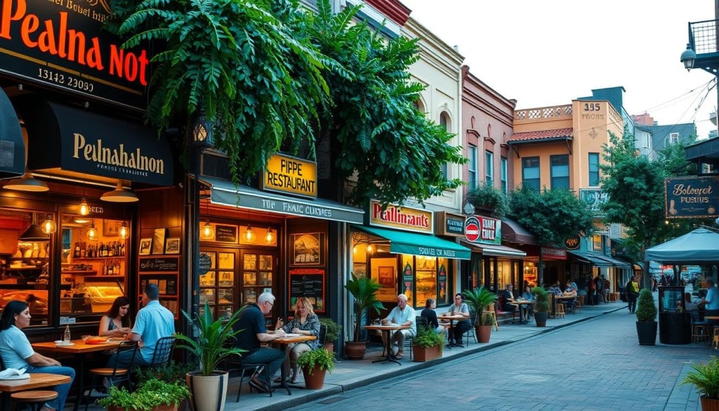 local ethnic restaurants