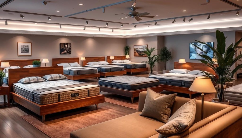 mattress shopping experience