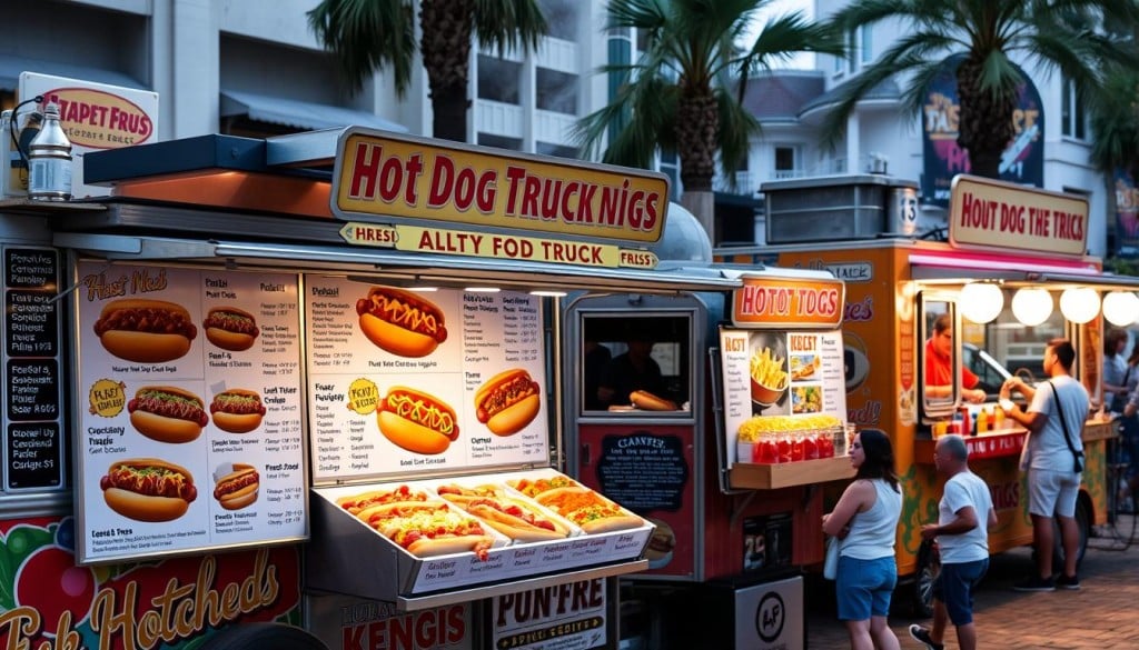 menu variety in food trucks
