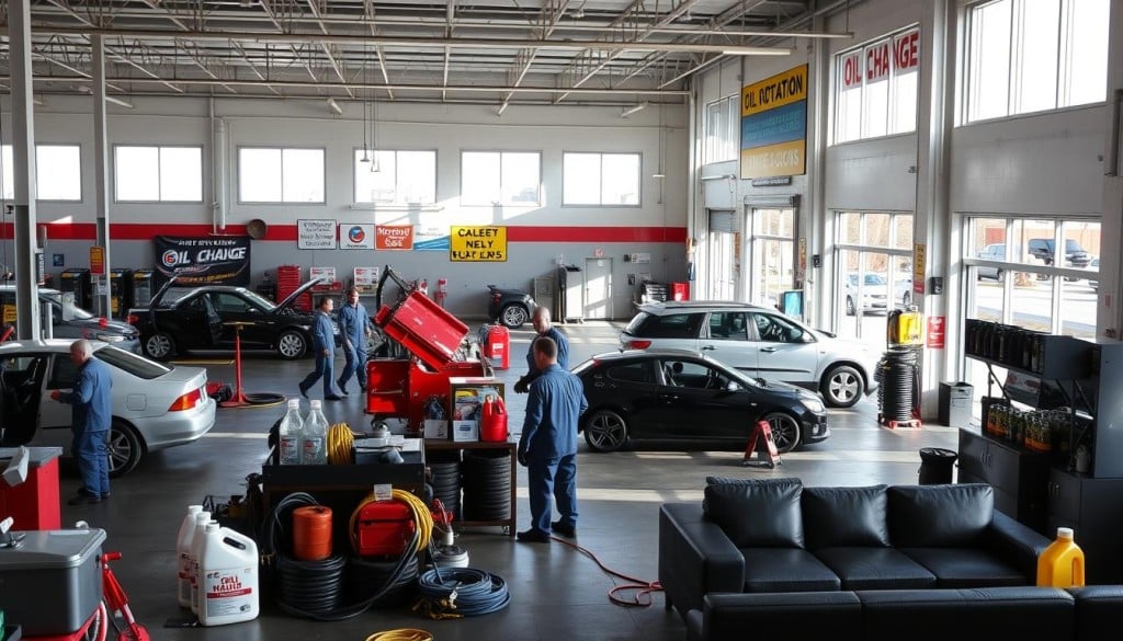 oil change additional services