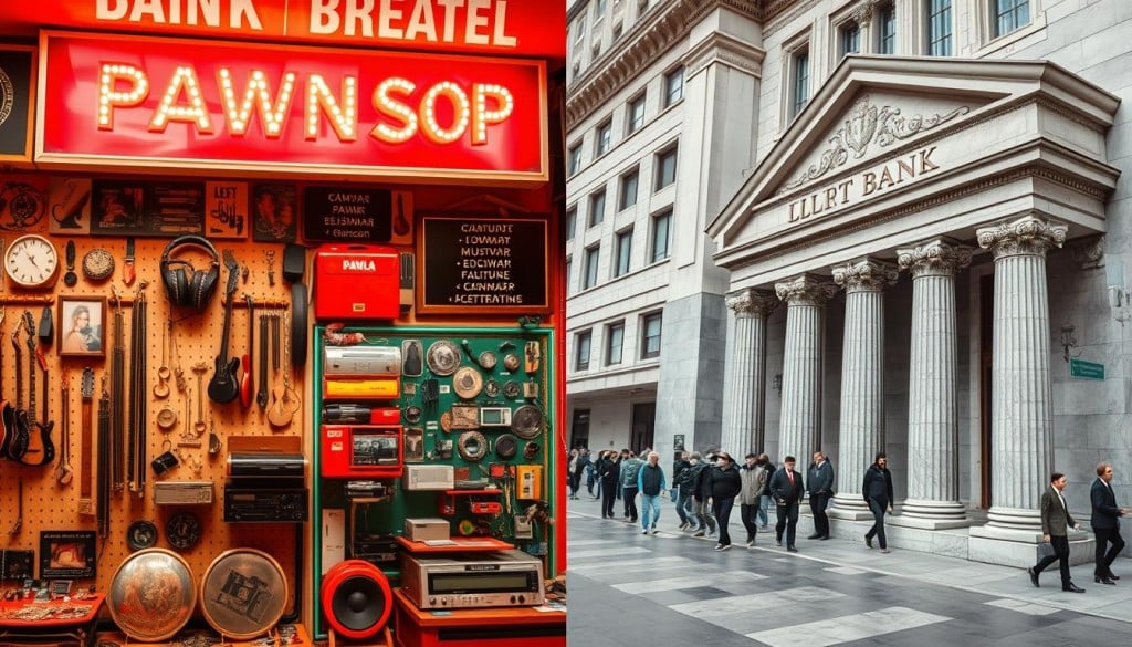 pawn shop vs bank