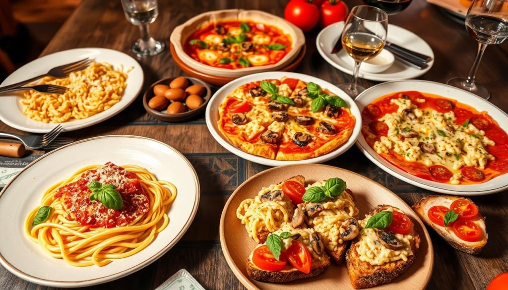 popular Italian dishes