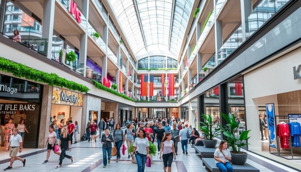 popular shopping centers