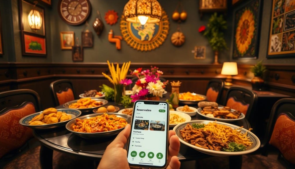 reservations for ethnic cuisines