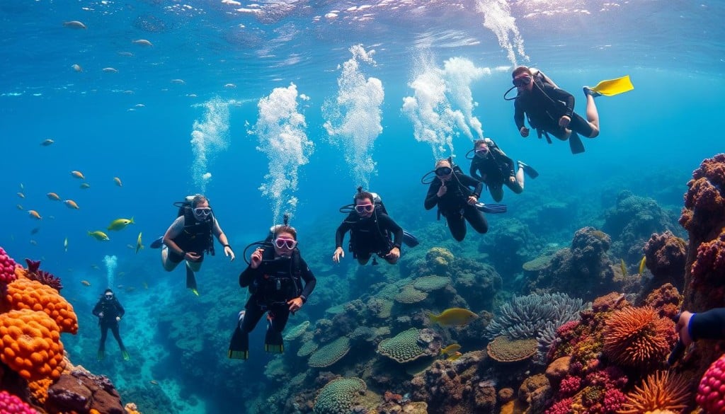 scuba diving community