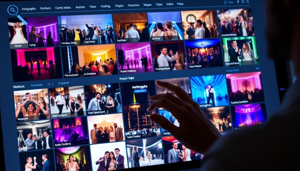 searching for event photographers