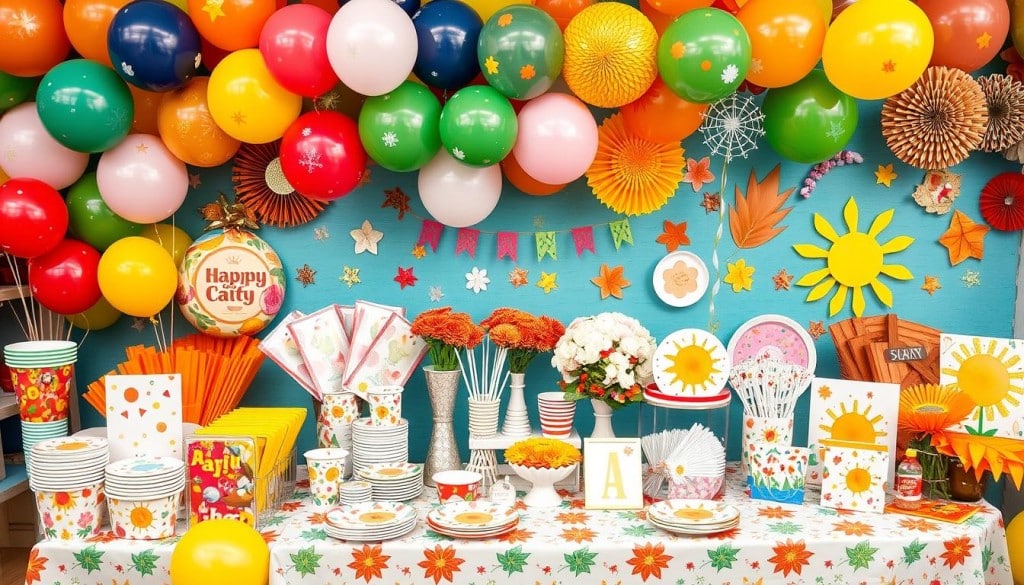 seasonal trends in party supplies