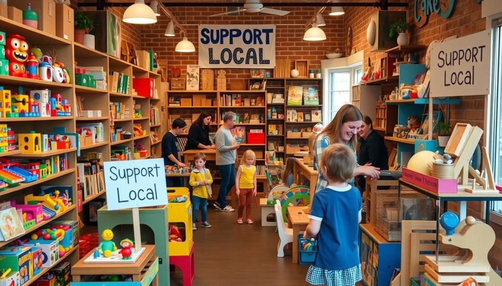 shopping local