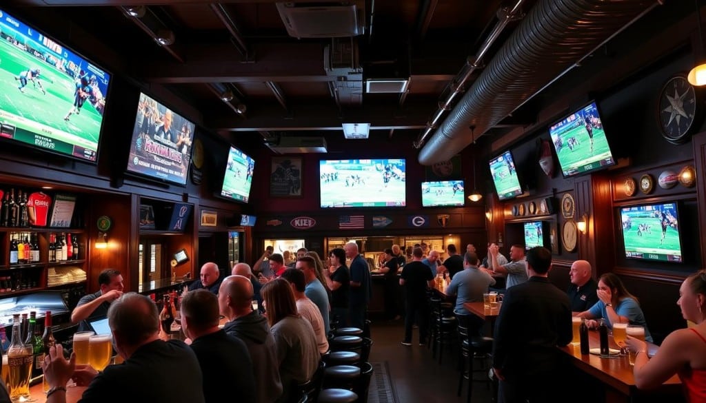 sports bar booking