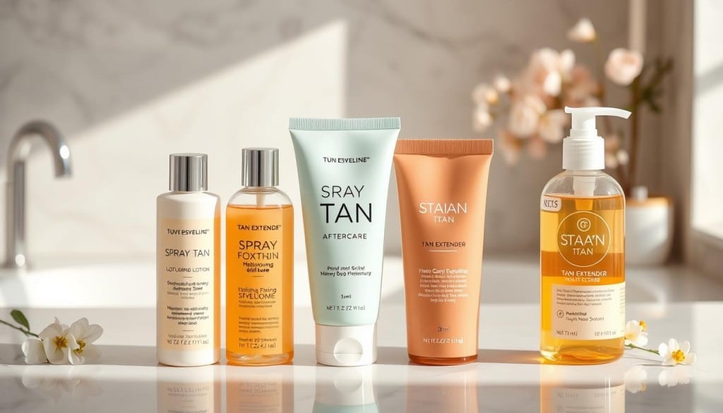 spray tan aftercare products