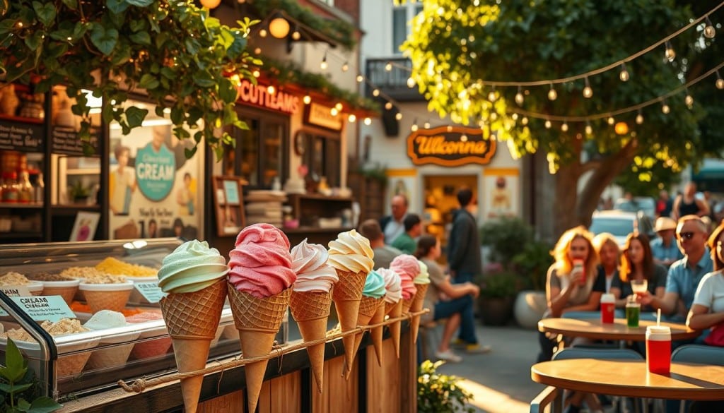 supporting local ice cream businesses