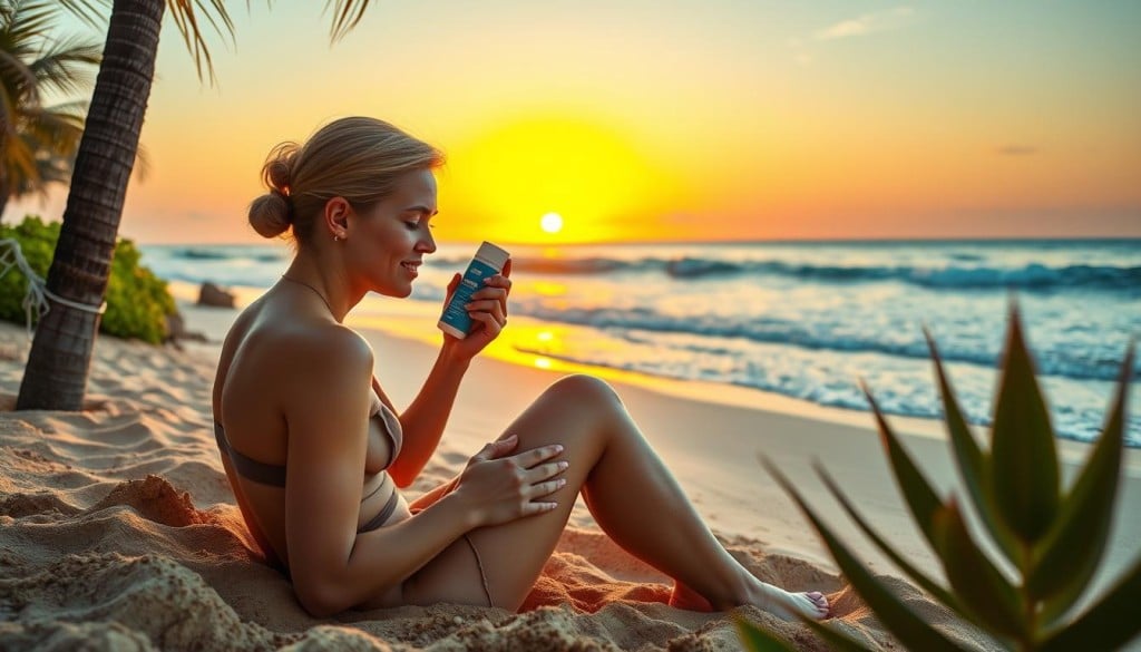 tanning experience