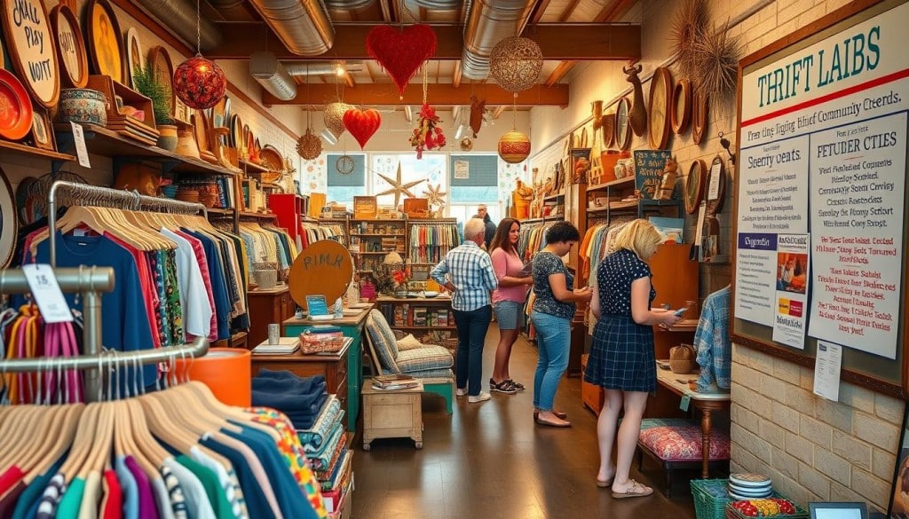 thrift shopping cost savings and support local communities