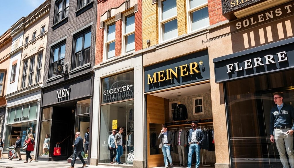 top men's clothing shops