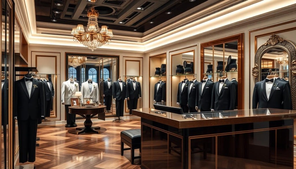 tuxedo rental shop