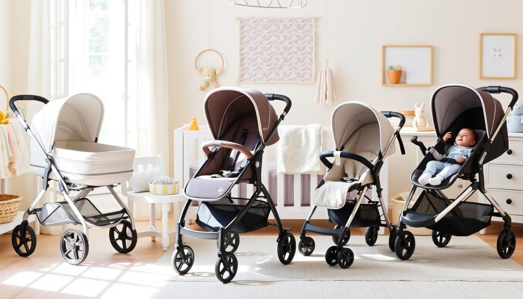types of baby strollers
