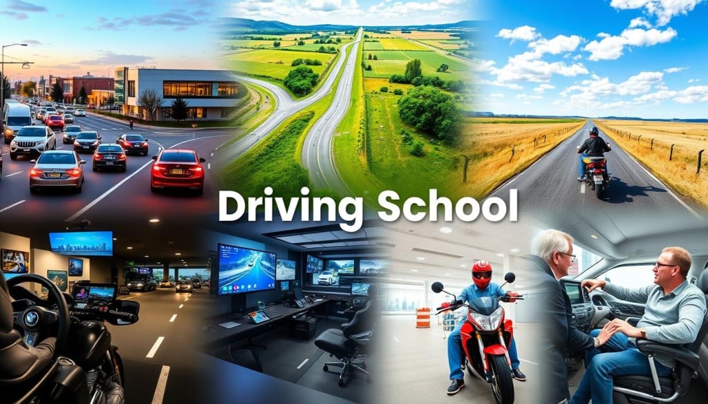 types of driving schools available