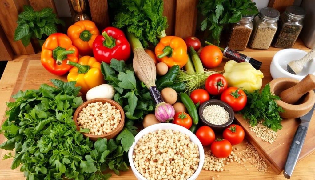 vegetarian cooking essentials