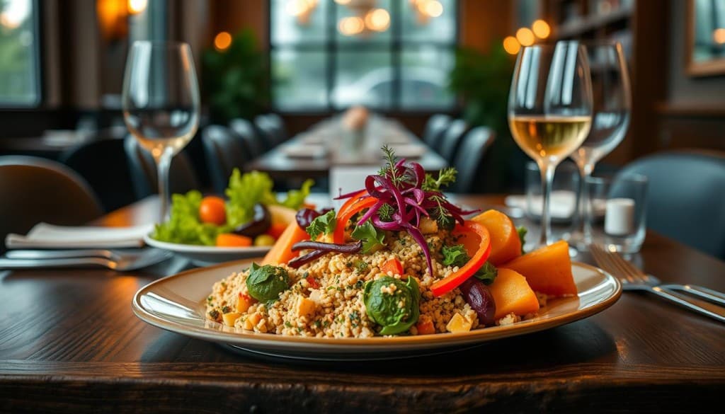 vegetarian dining out