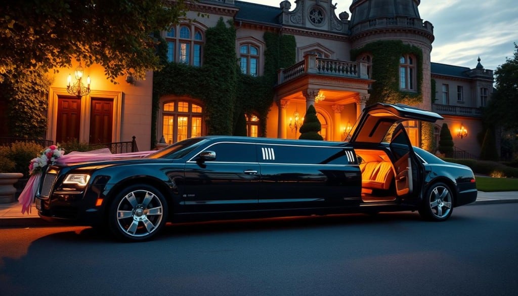 wedding limo