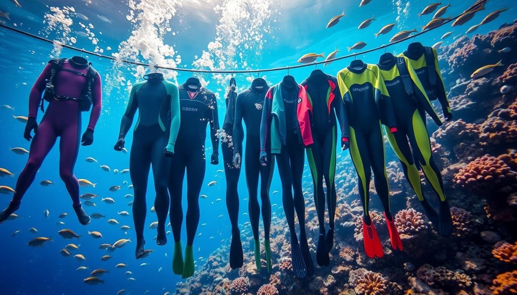 wetsuits and drysuits as essential diving equipment
