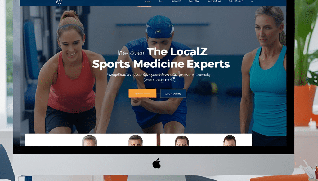 An-elegant-modern-looking-website-interface-showcasing-the-LocalZ Sports Medicine Experts