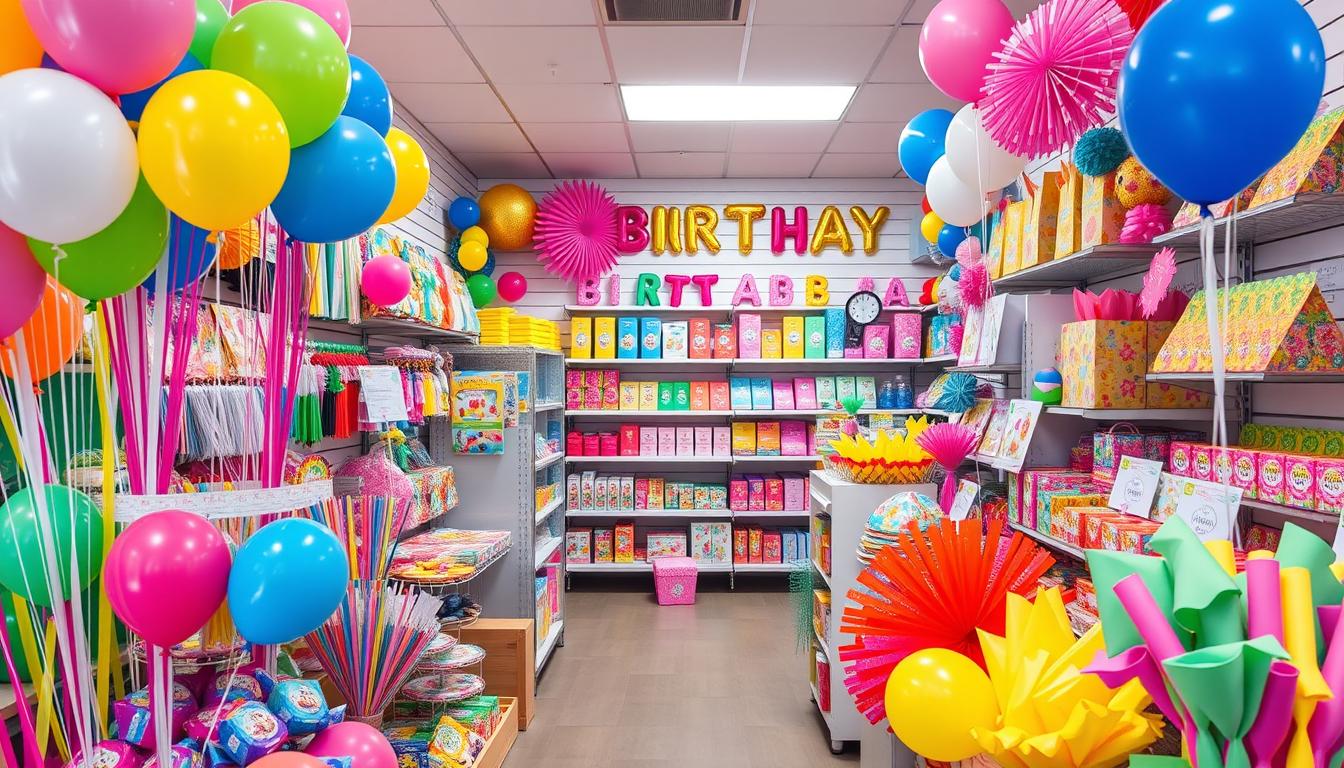 Birthday Parties Stores